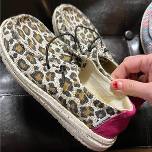 Kids hey dudes basically brand new. Barely worn size 1-2